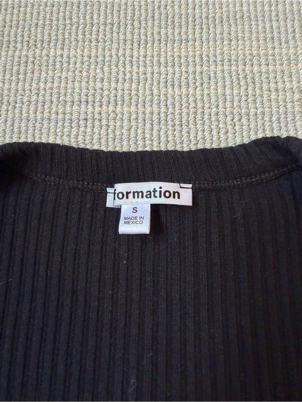 Reformation Ribbed Long Sleeve - Picture 2 of 2